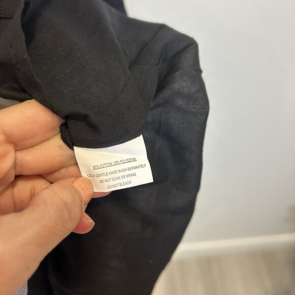 NWT Indikah Lillia Size Small Floral A-Line Maxi Dress Cotton Blend - Picture 6 of 10